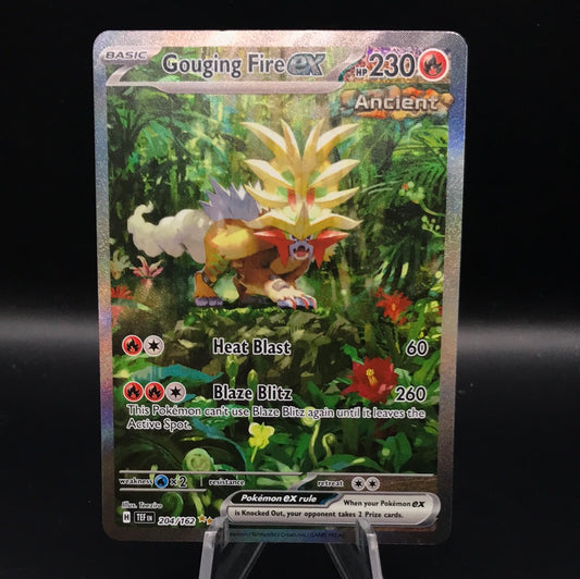 Pokemon TCG 2024 Gouging Fire ex 204/162 S&V: Temporal Forces