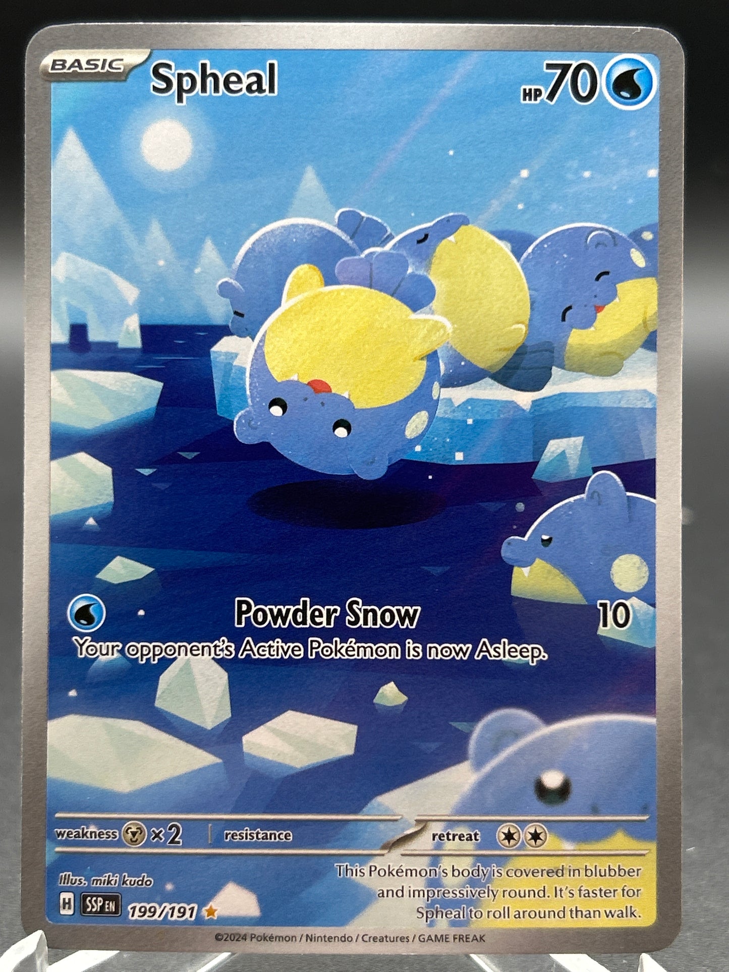 Pokémon TCG: 2024 Spheal - 199/191 - SV: Surging Sparks