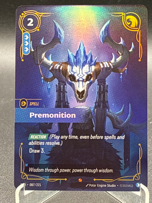 Riftbound TCG: Premonition - 087/221 - SFD: Spiritforged