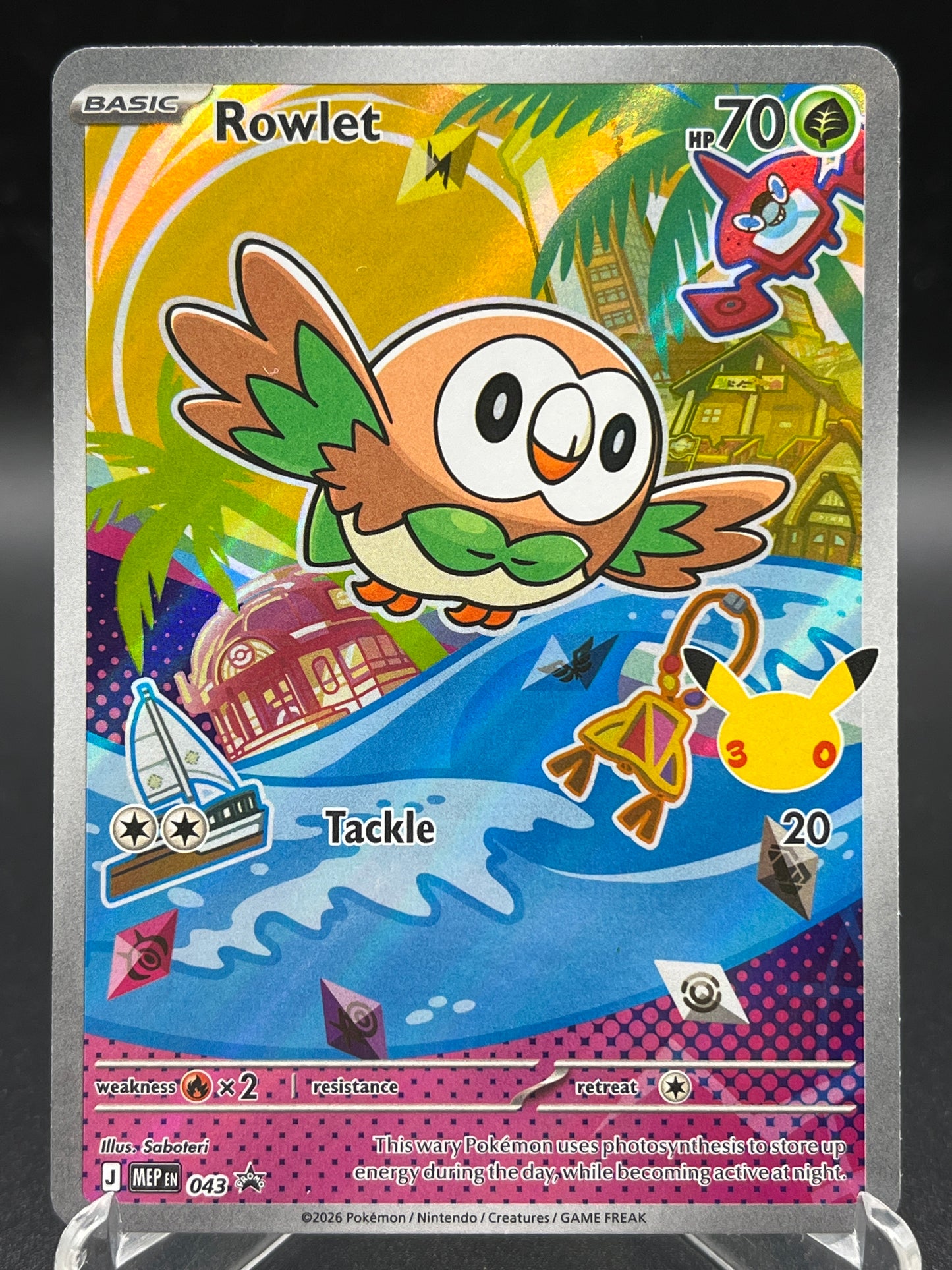 Pokémon TCG: 2026 Rowlet - 043 - ME: Mega Evolution Promo