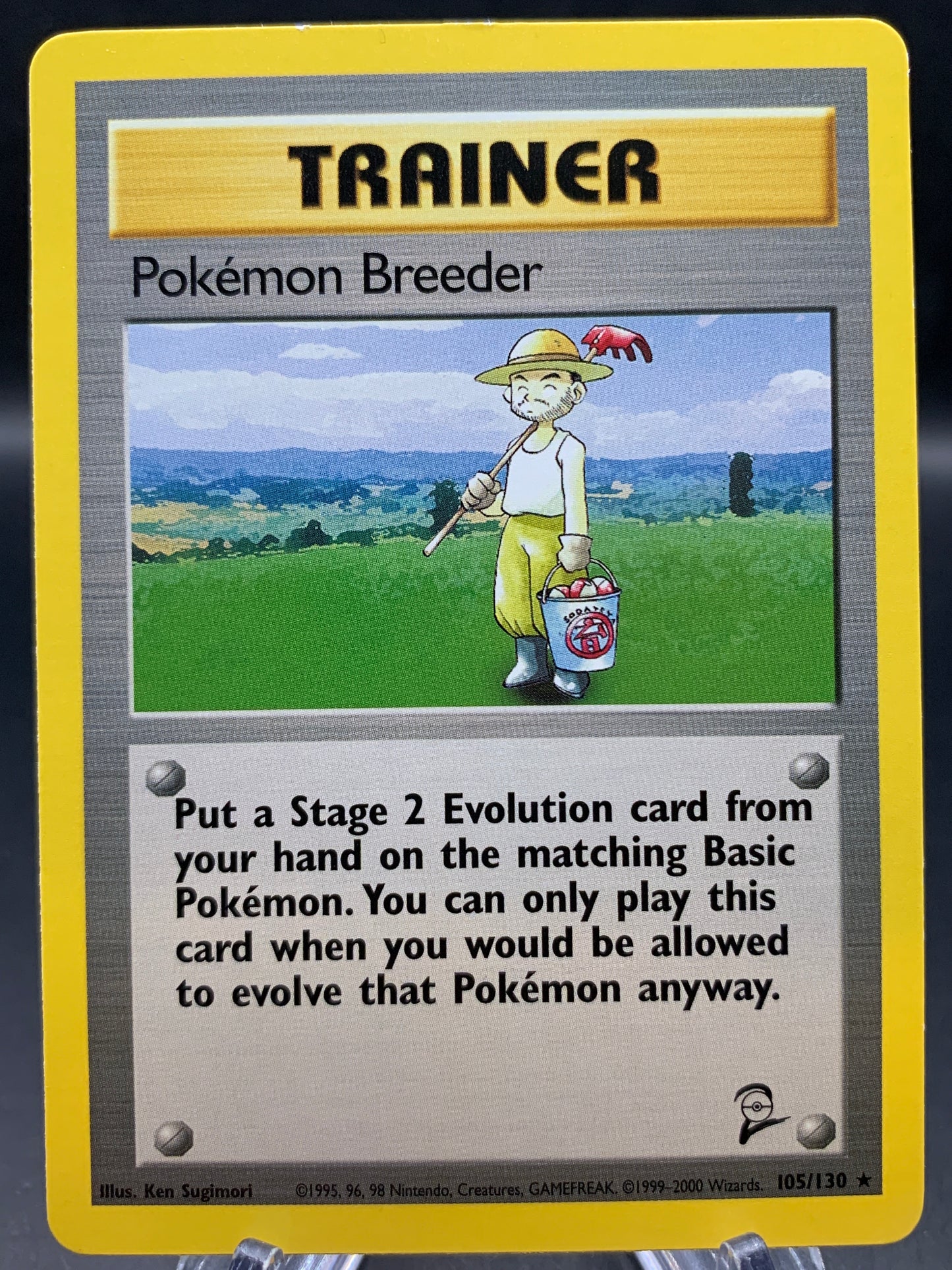 Pokémon TCG: 2000 Pokémon Breeder - 105/130 - Base Set 2