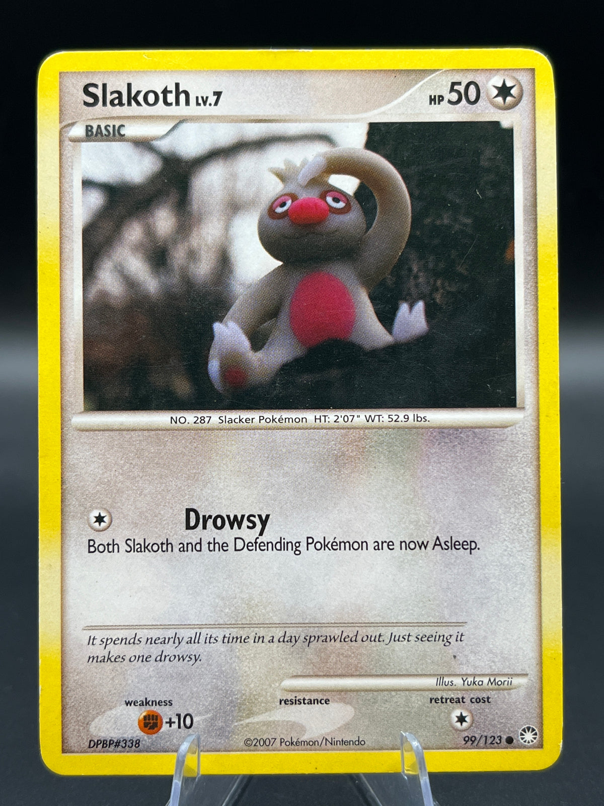 Pokémon TCG: 2007 Slakoth 99/123 - Mysterious Treasures