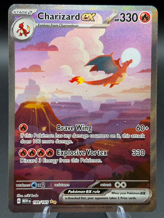 Pokémon TCG: 2023 - Charizard ex - 199/165 - SV: Scarlet & Violet 151