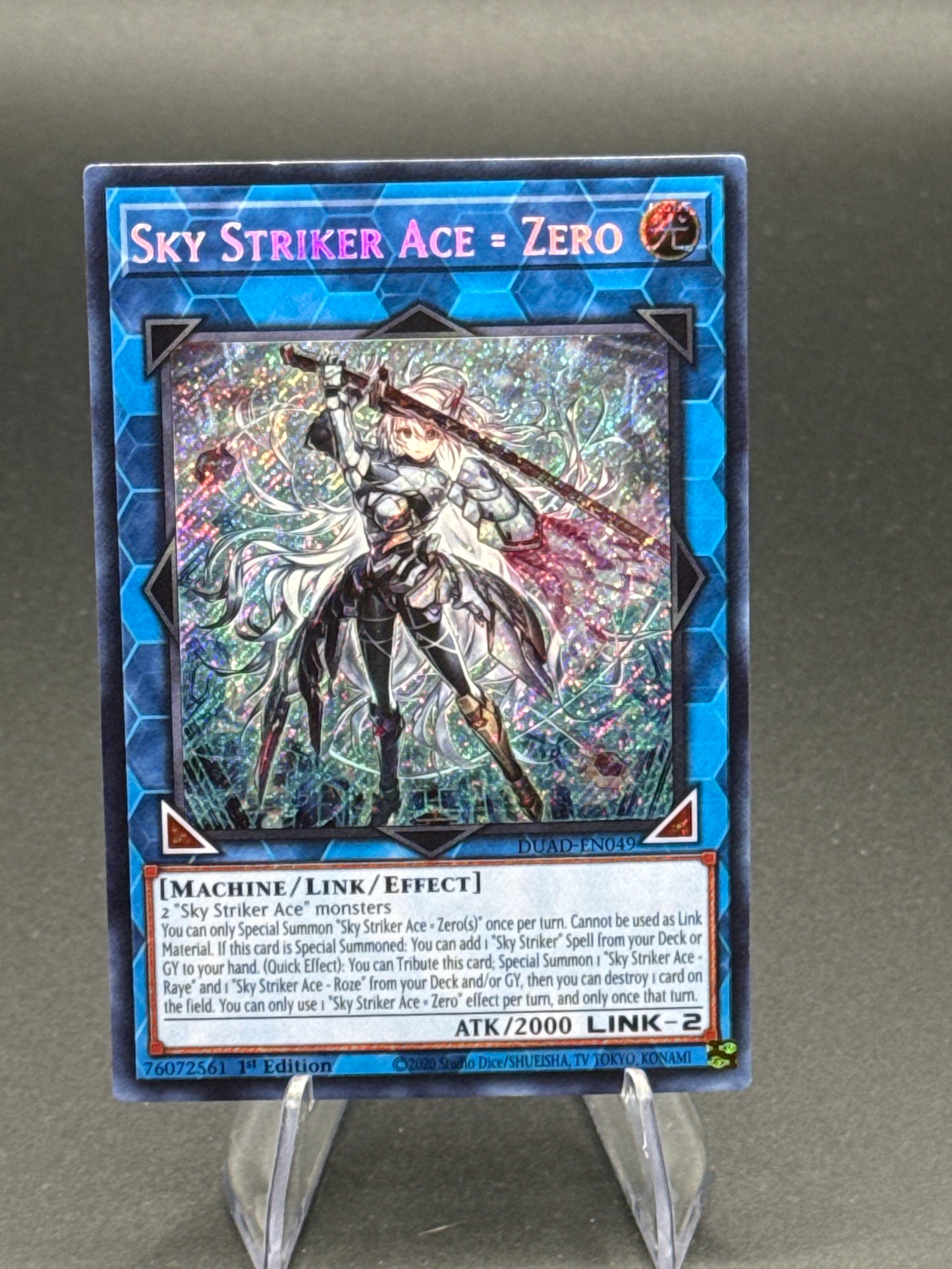 Yu-Gi-Oh! TCG: 1st edition Sky Striker Ace = Zero - Duelist's Advance - - DUAD-EN049