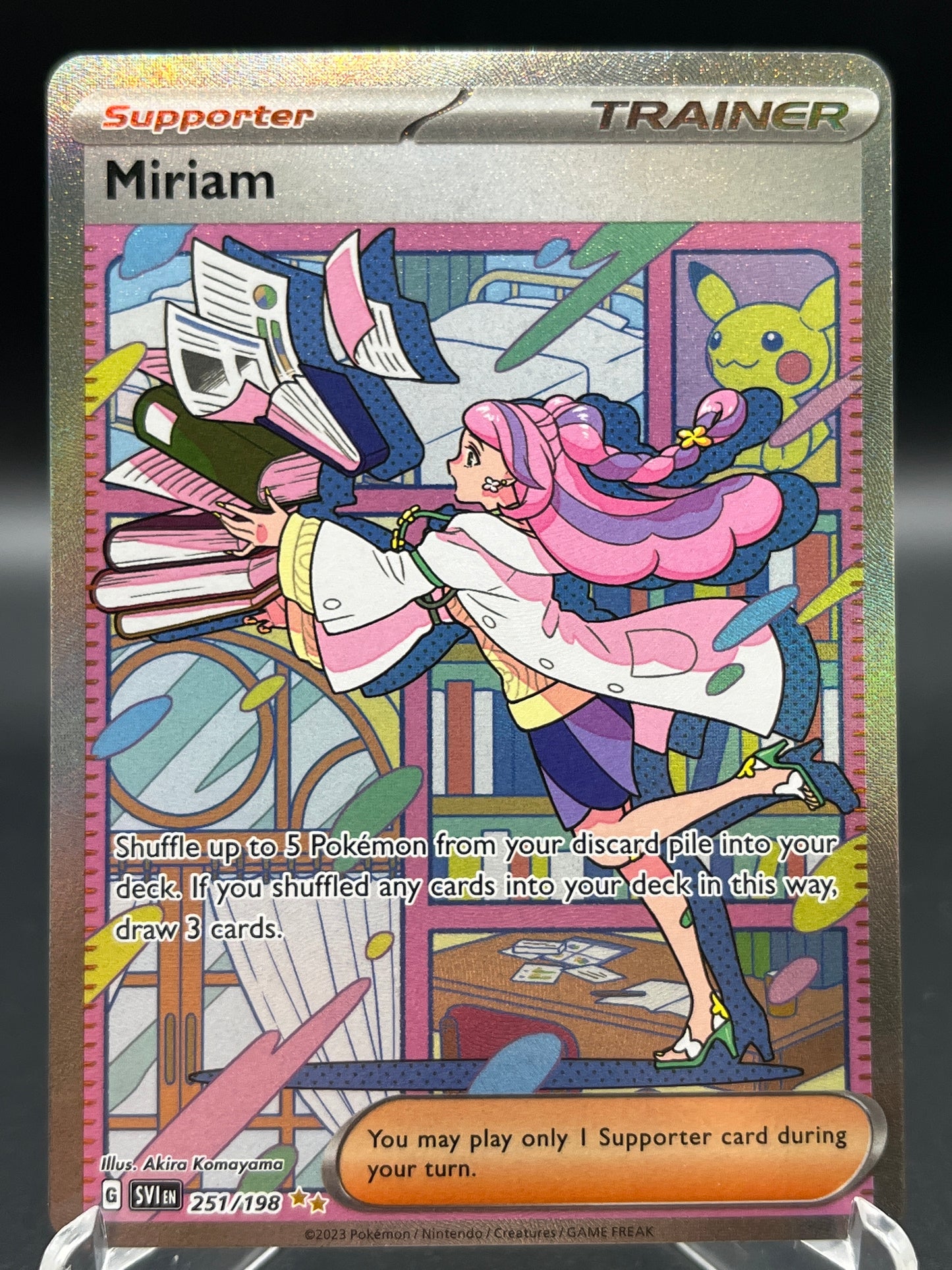 Pokémon TCG: 2023 Miriam - 251/198 - SV: Scarlet & Violet Base Set
