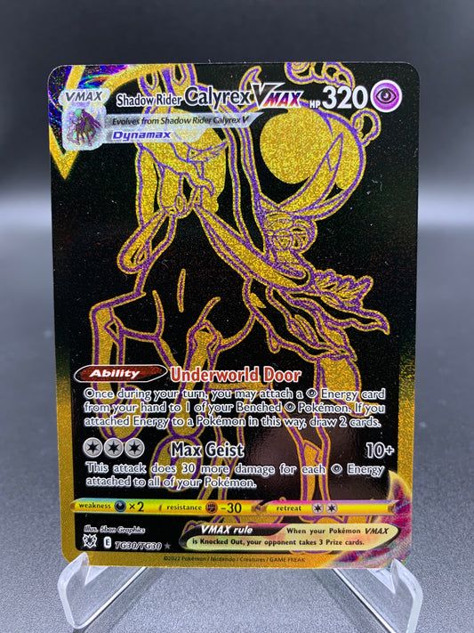 Pokémon TCG: 2022 Shadow Rider Calyrex VMAX TG30/TG30 SWSH: Astral Radiance Trainer Gallery