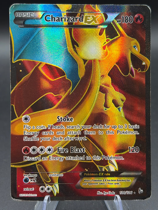 Pokémon TCG: 2014 Charizard EX - 100/106 - XY: Flashfire Full Art