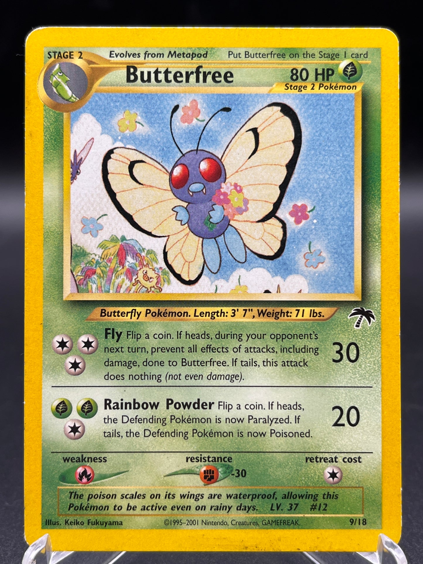 Pokémon TCG: 2001 Butterfree 9/18 - Southern Islands