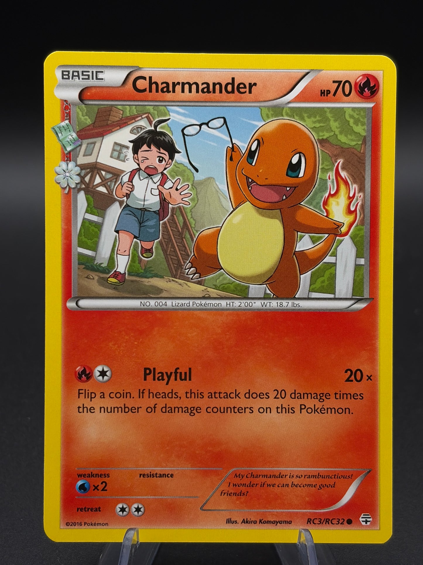 Pokémon TCG: 2016 Charmander - RC3/RC32 - XY: Generations Radiant Collection