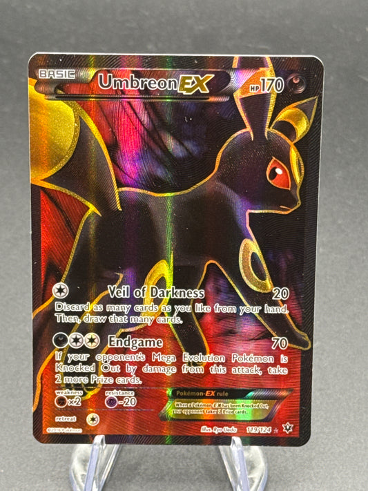 Pokémon TCG: 2016 Umbreon EX 119/124 XY: Fates Collide Secret