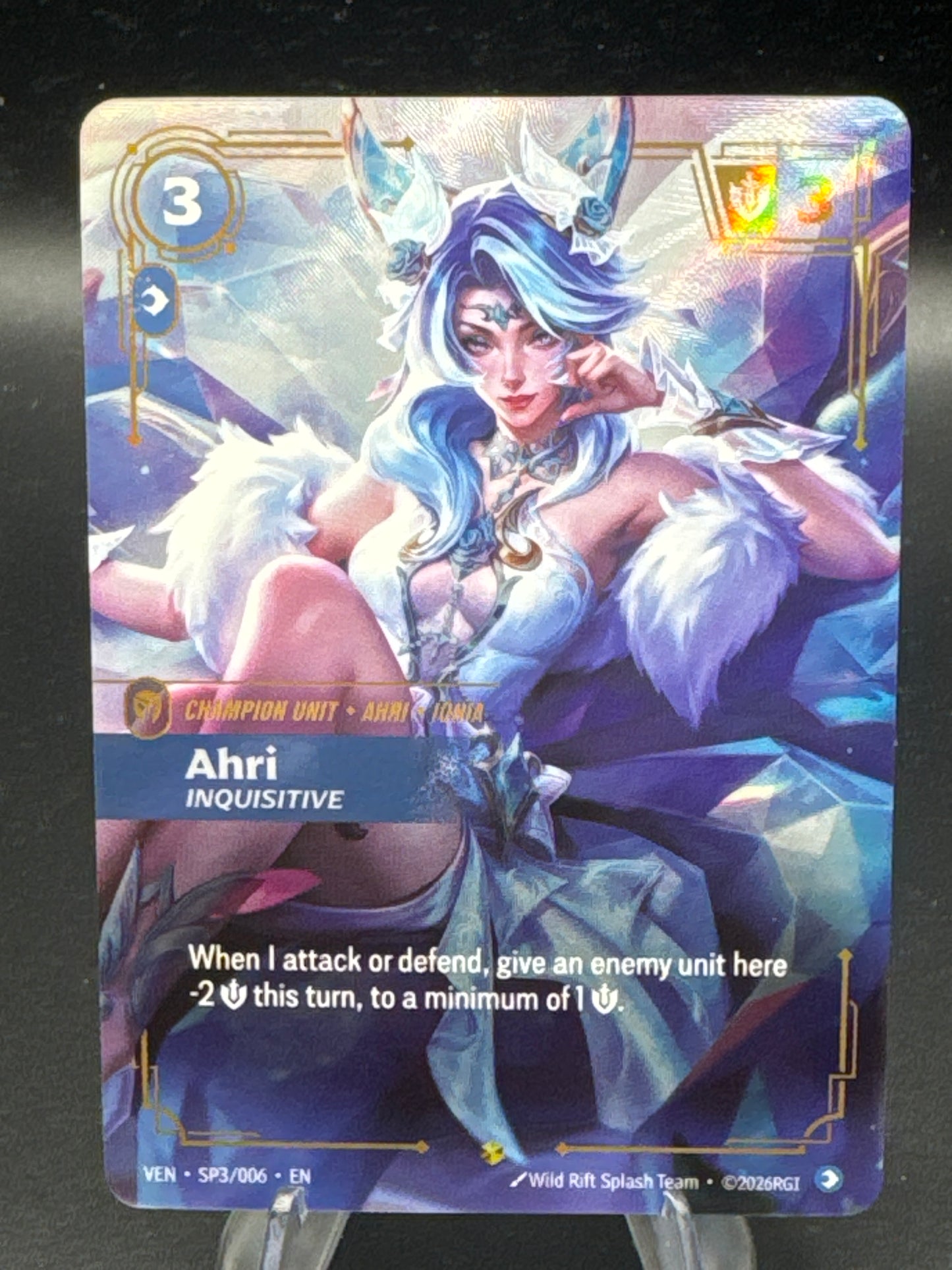 Riftbound TCG: Ahri - SP3/006  - Venetta