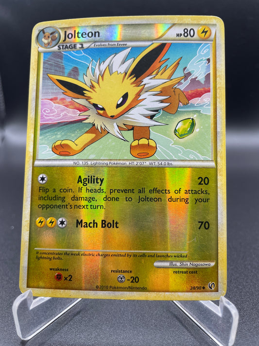 Pokémon TCG: 2010 Jolteon 28/90 HGSS: Undaunted