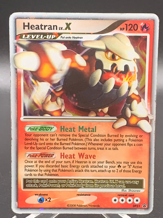 Pokémom TCG: 2008 Heatran LV.X - DP31- Diamond & Pearl