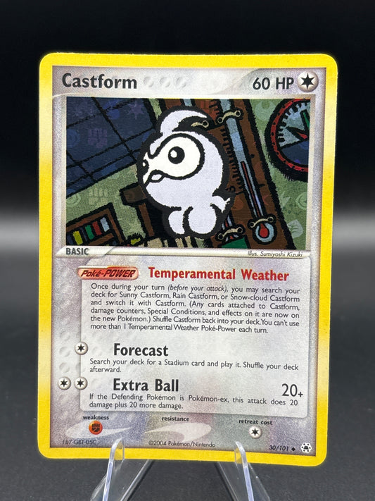 Pokemon TCG - 2004 Castform 30/101 Hidden Legends Reverse Holo
