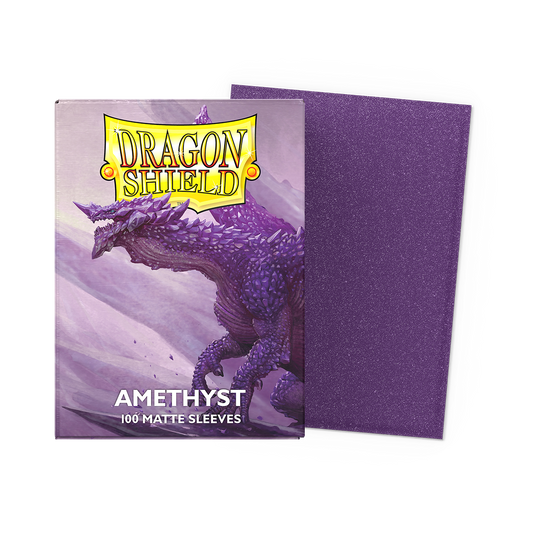 Dragon Shield Outer Sleeves Standard Matte - Amethyst (100CT)