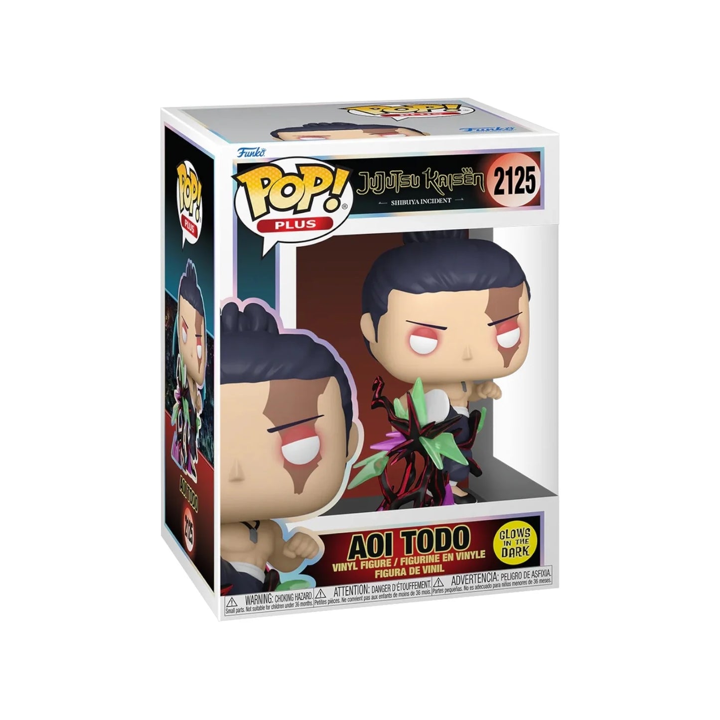 Funko PoP! Jujutsu Kaisen Shibuya Incident: Aoi Todo 2125 (Glows in The Dark)