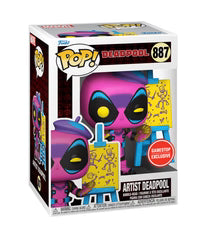 Funko PoP! Marvel: Artist Deadpool 887 ( GameStop Exclusive )