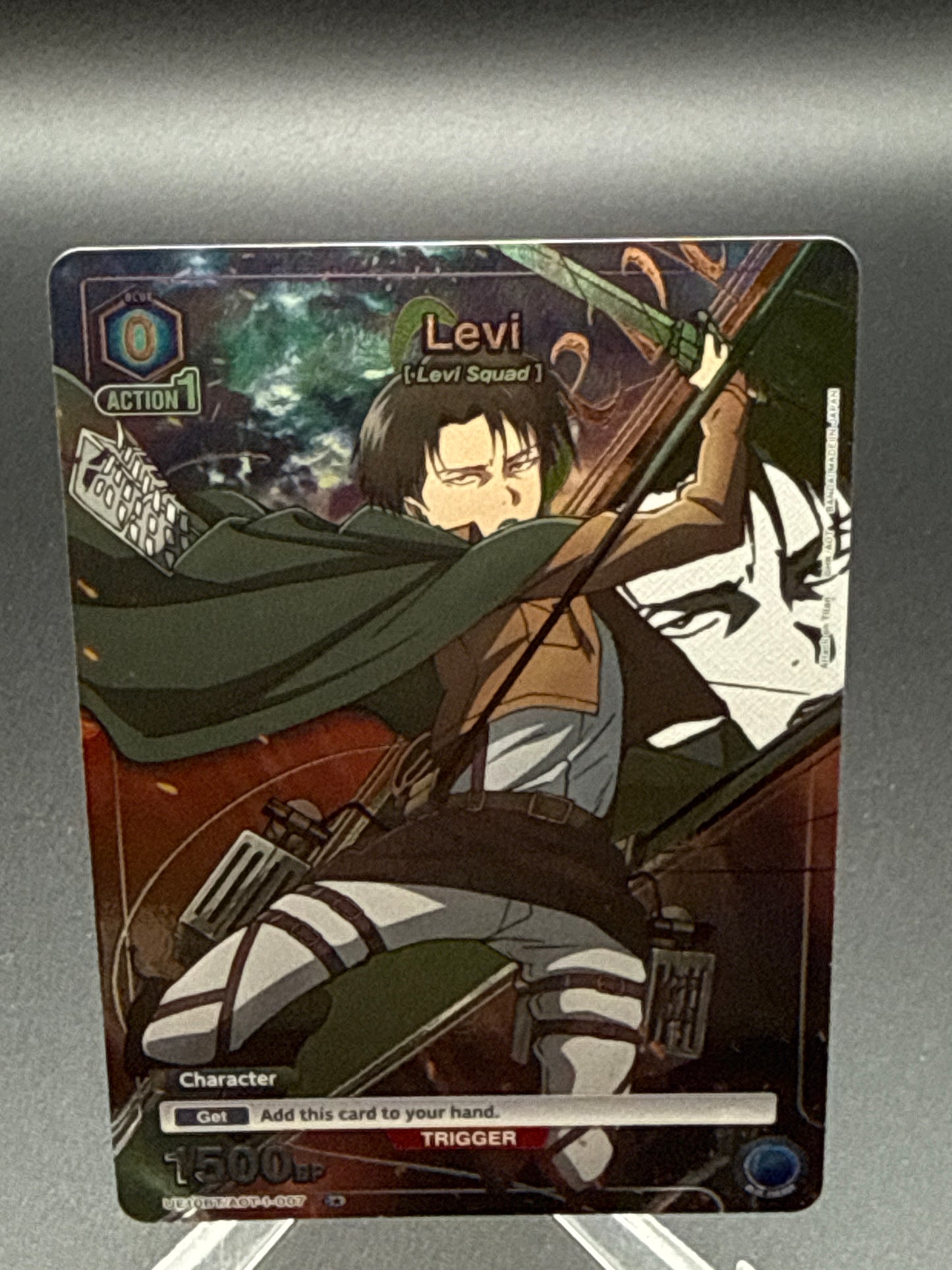 Union Arena TCG: Levi (007) (C*) - UE10BT: Attack on Titan (UE10BT)