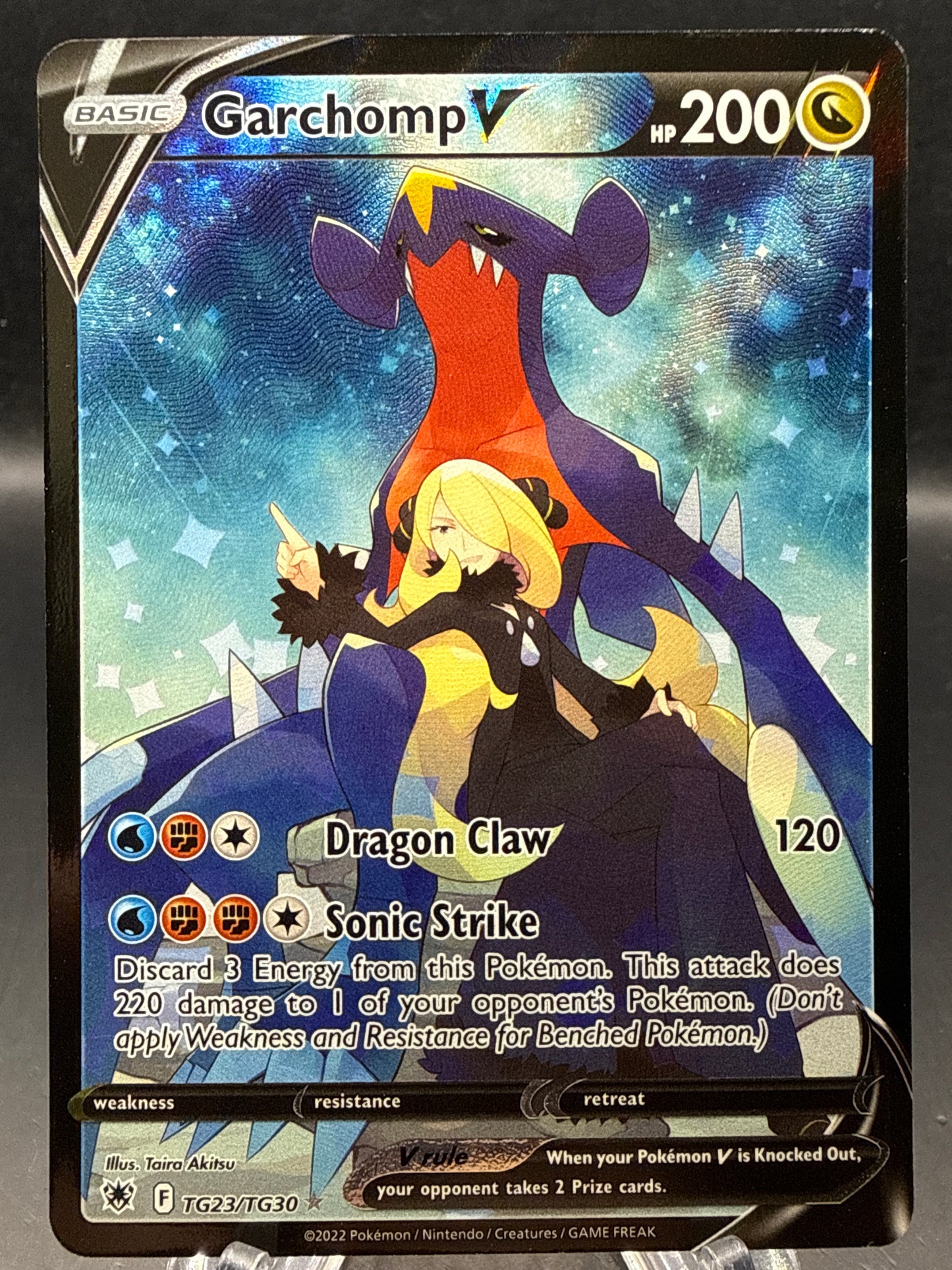 Pokémon TCG: 2023 Garchomp V - TG23/TG30 - Astral Radiance Trainer Gallery