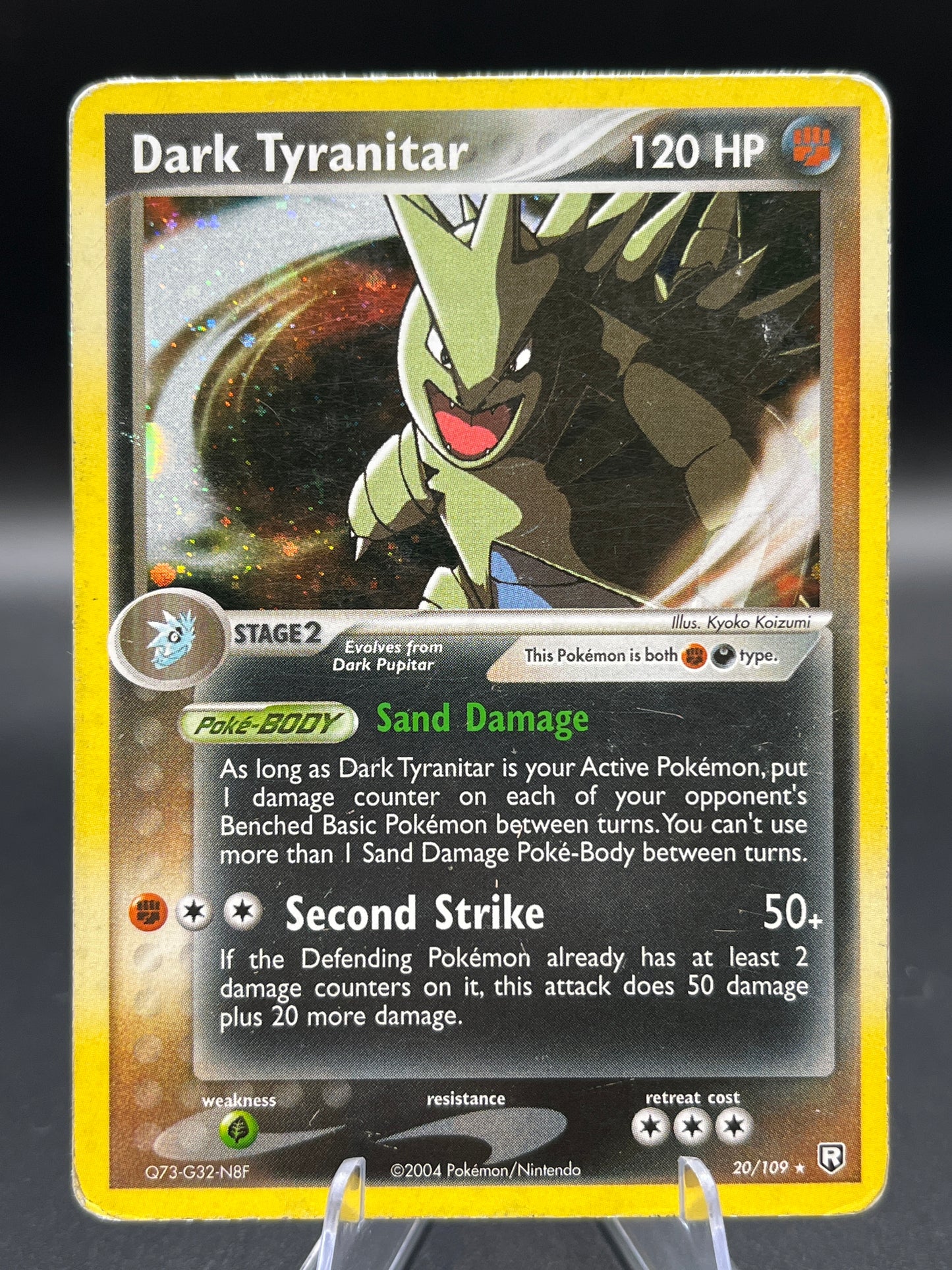 Pokémon TCG: 2004 Dark Tyranitar - 20/109 (EX Team Rocket Returns) - Deck Exclusives