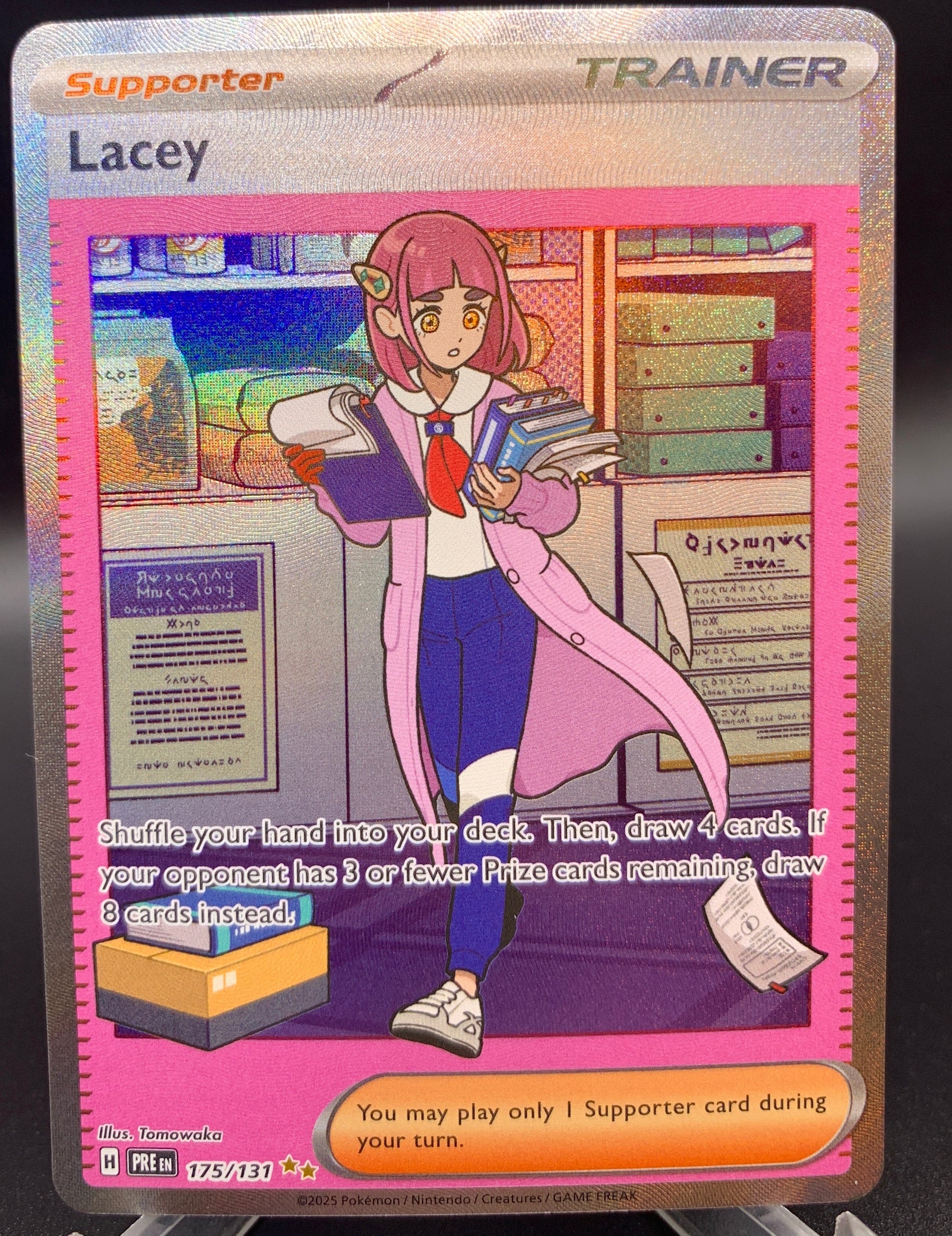 Pokmon TCG: 2025 Lacey 175/131 SV: Prismatic Evolutions Epic Trading Collectibles Pokmon TCG: 2025 Lacey 175/131 SV: Prismatic Evolutions Epic Trading Collectibles