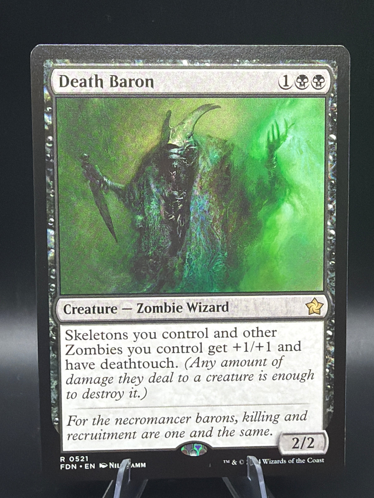 MTG TCG: Death Baron - Foundations (FDN)