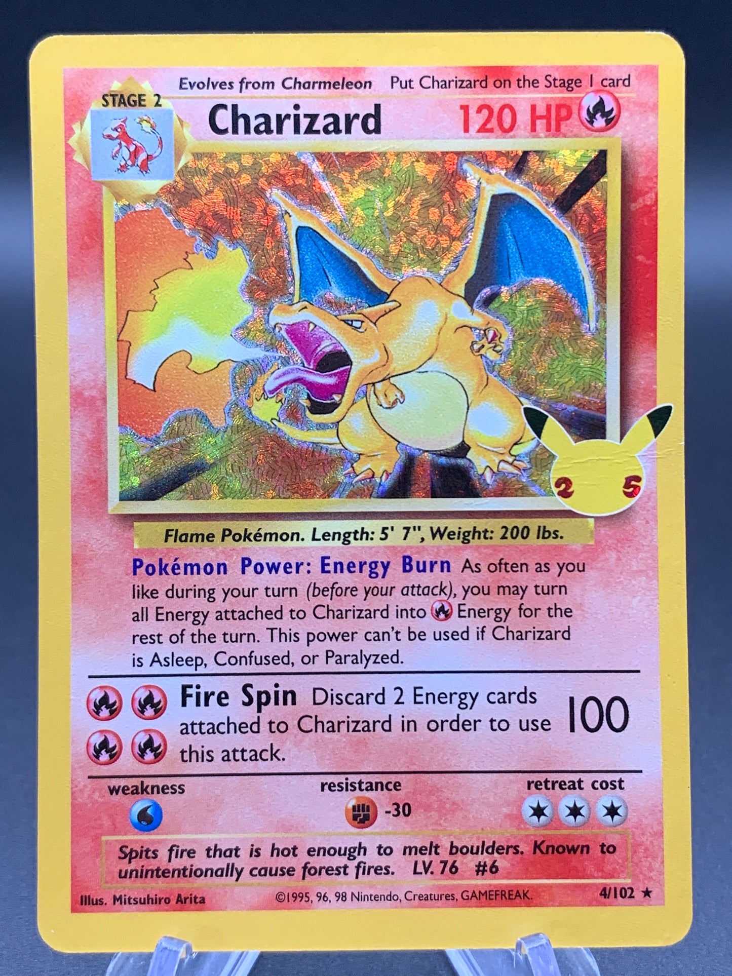 Pokémon TCG: 2021 Charizard - 4/102 - Celebrations Classic Collection