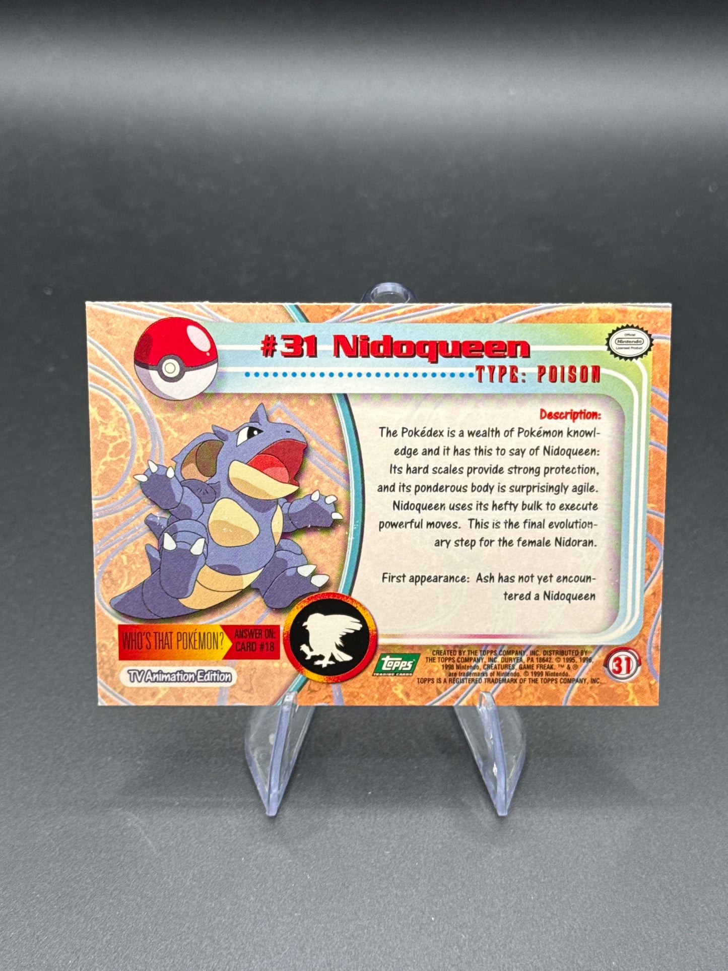 Pokémon TCG: Topps Nidoqueen #31