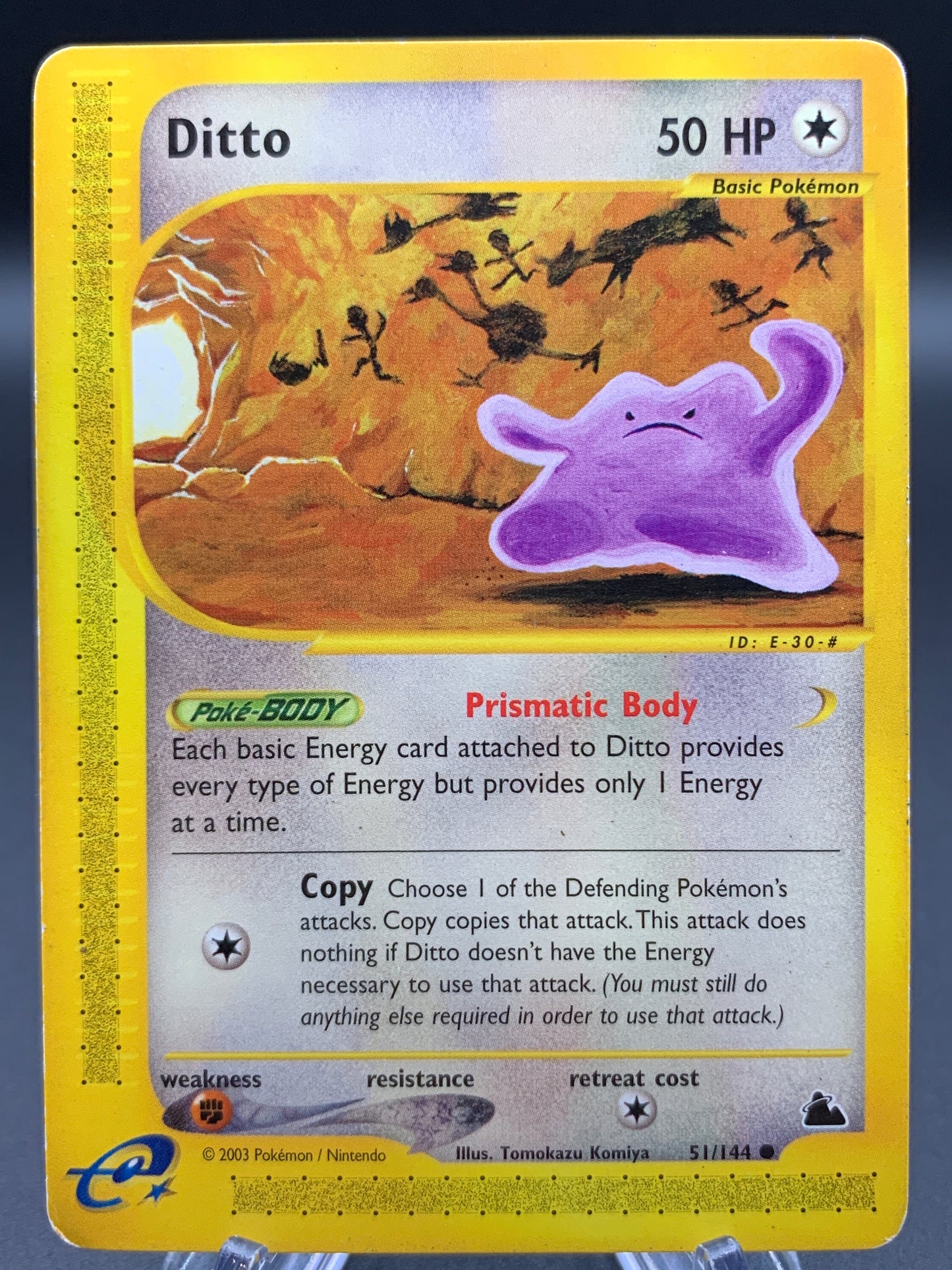 Pokémon TCG: 2003 Ditto - 51/144 - Skyridge