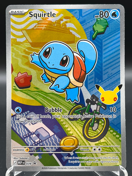 Pokémon TCG: 2026 Squirtle - #039 - ME: Mega Evolution Promo