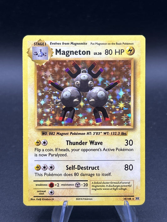 Pokémon TCG: 2016 Magneton 38/108 - XY - Evolutions Holo