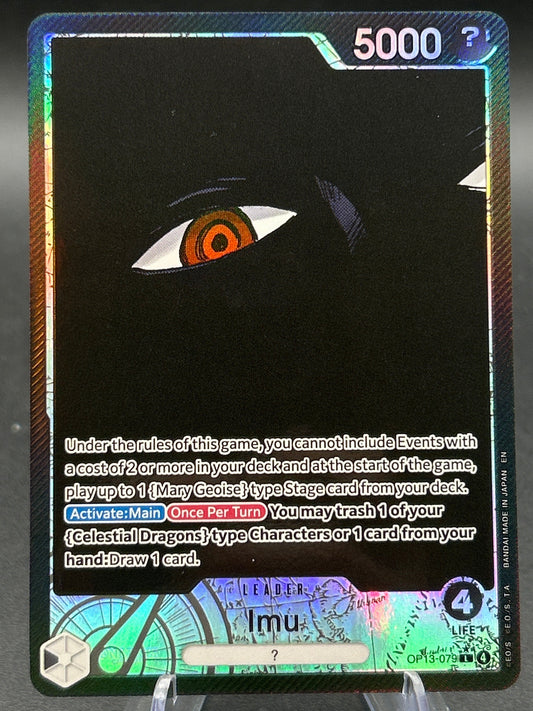 One Piece TCG: 2026 Imu (Alternate Art) - Carrying On His Will (OP13-079)