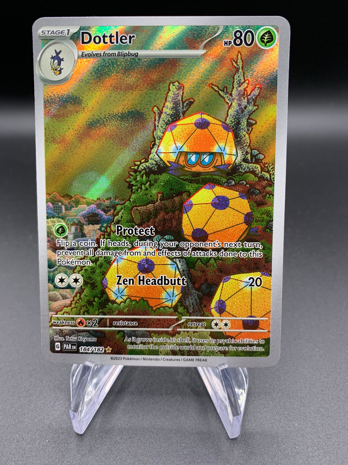 Pokémon TCG: 2023 Dottler - 184/182 - SV04 Paradox Rift