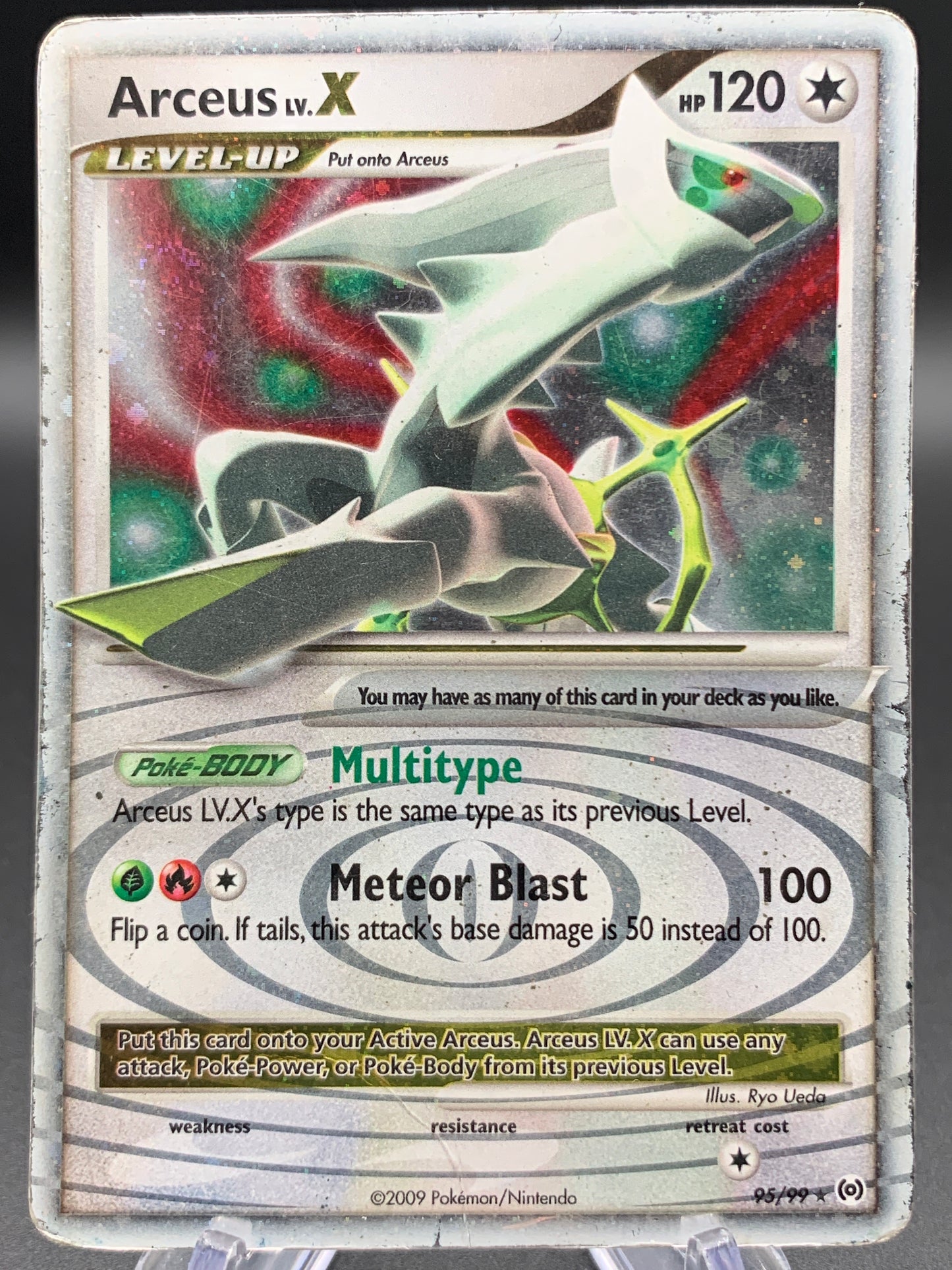 Pokémon TCG: 2009 Arceus Lv. X - 95/99 - DP: Arceus