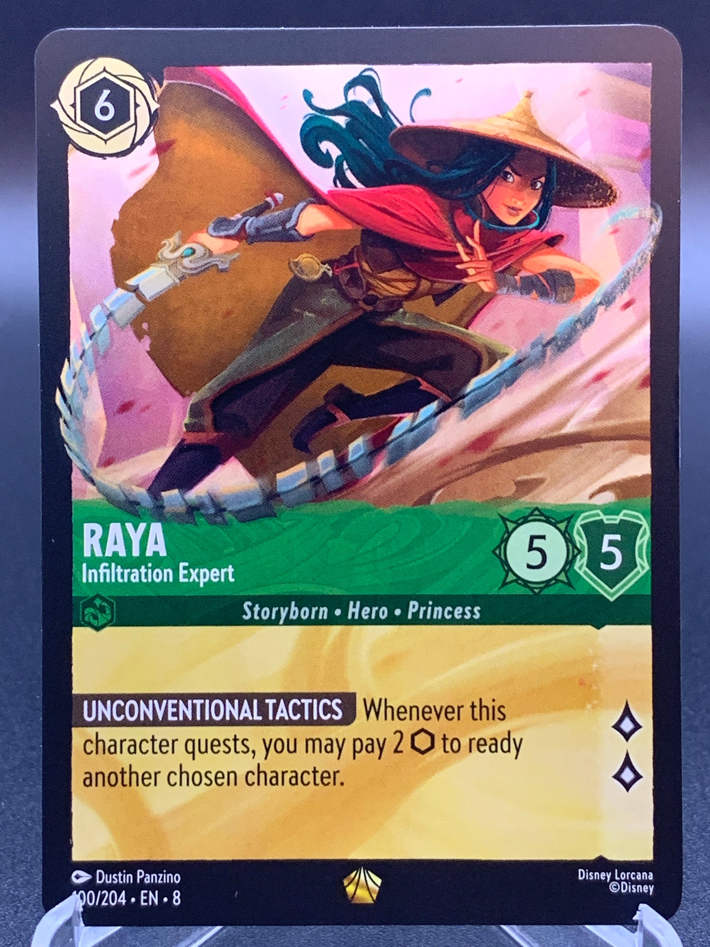 Lorcana TCG: Raya Infiltration Expert 100/204 Reign of Jafar