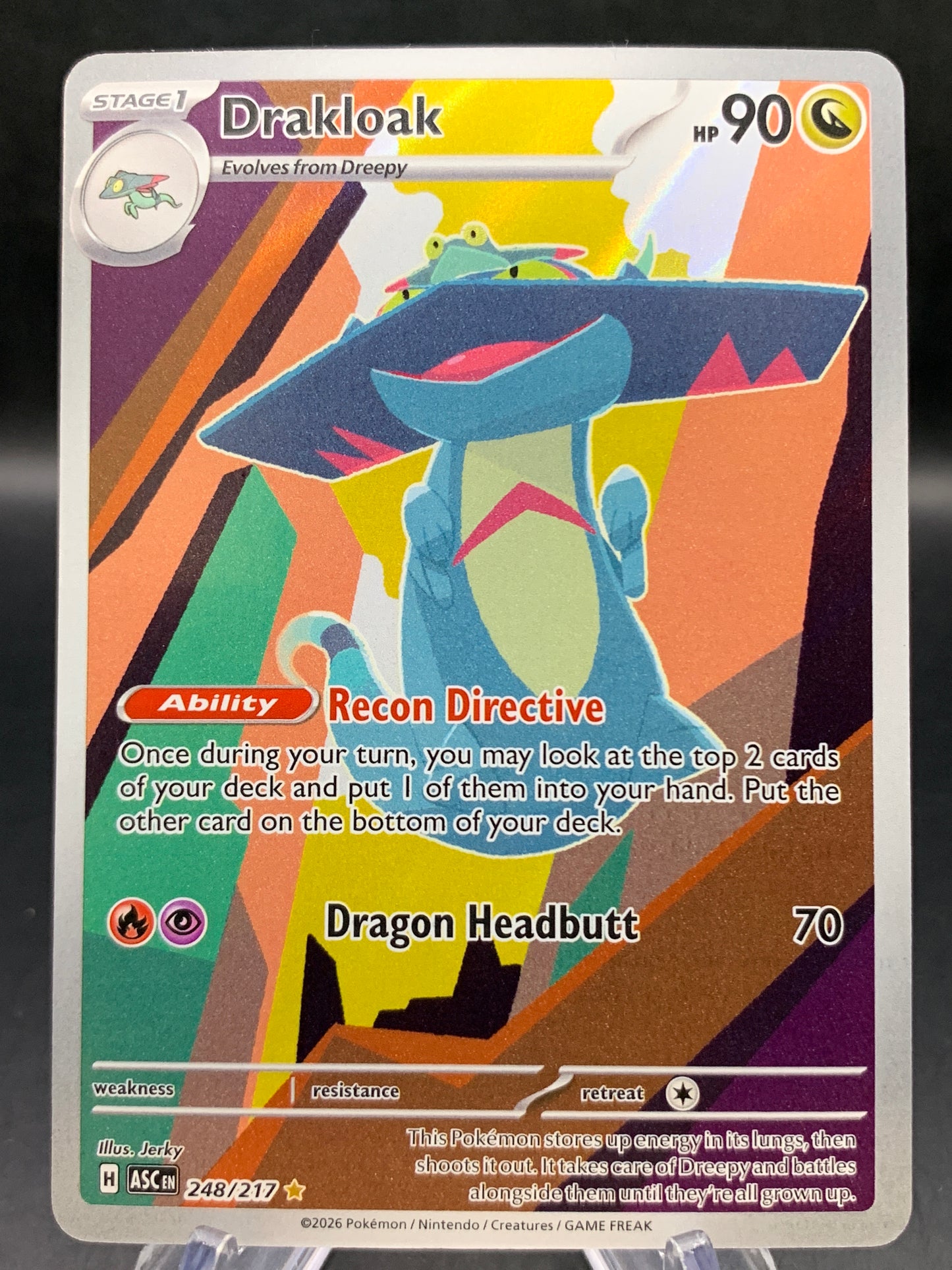 Pokémon TCG: 2026 Drakloak - 248/217 - ME: Ascended Heroes