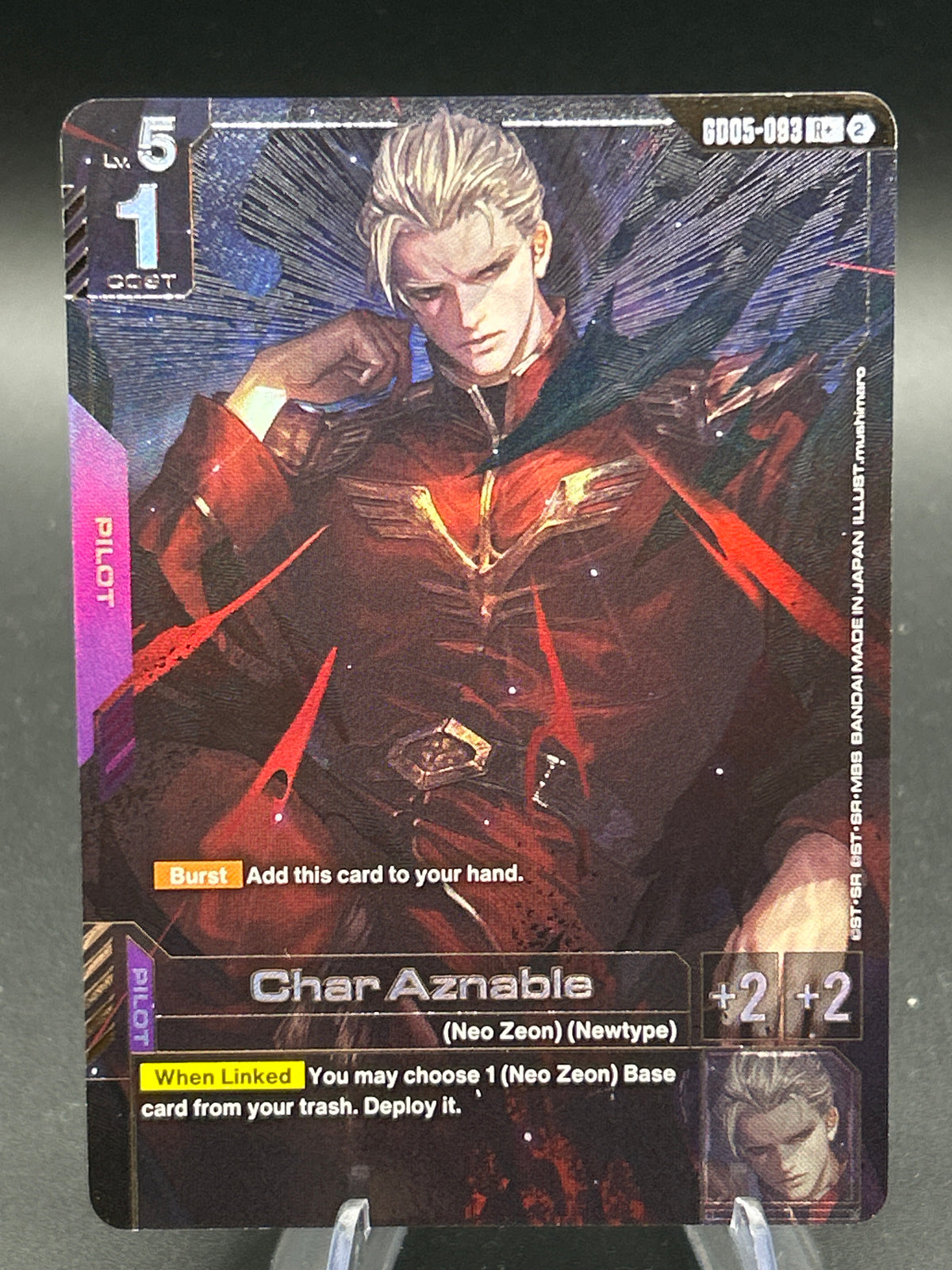 Gundam TCG: Char Aznable - GD05-093 Freedom Ascension (GD05)