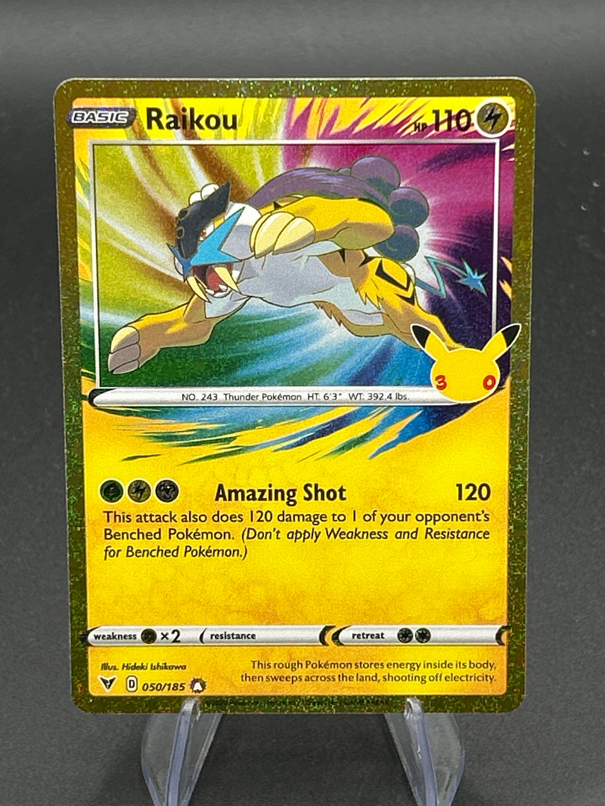 Pokemon TCG: 2026 Raikou - 30th Celebration