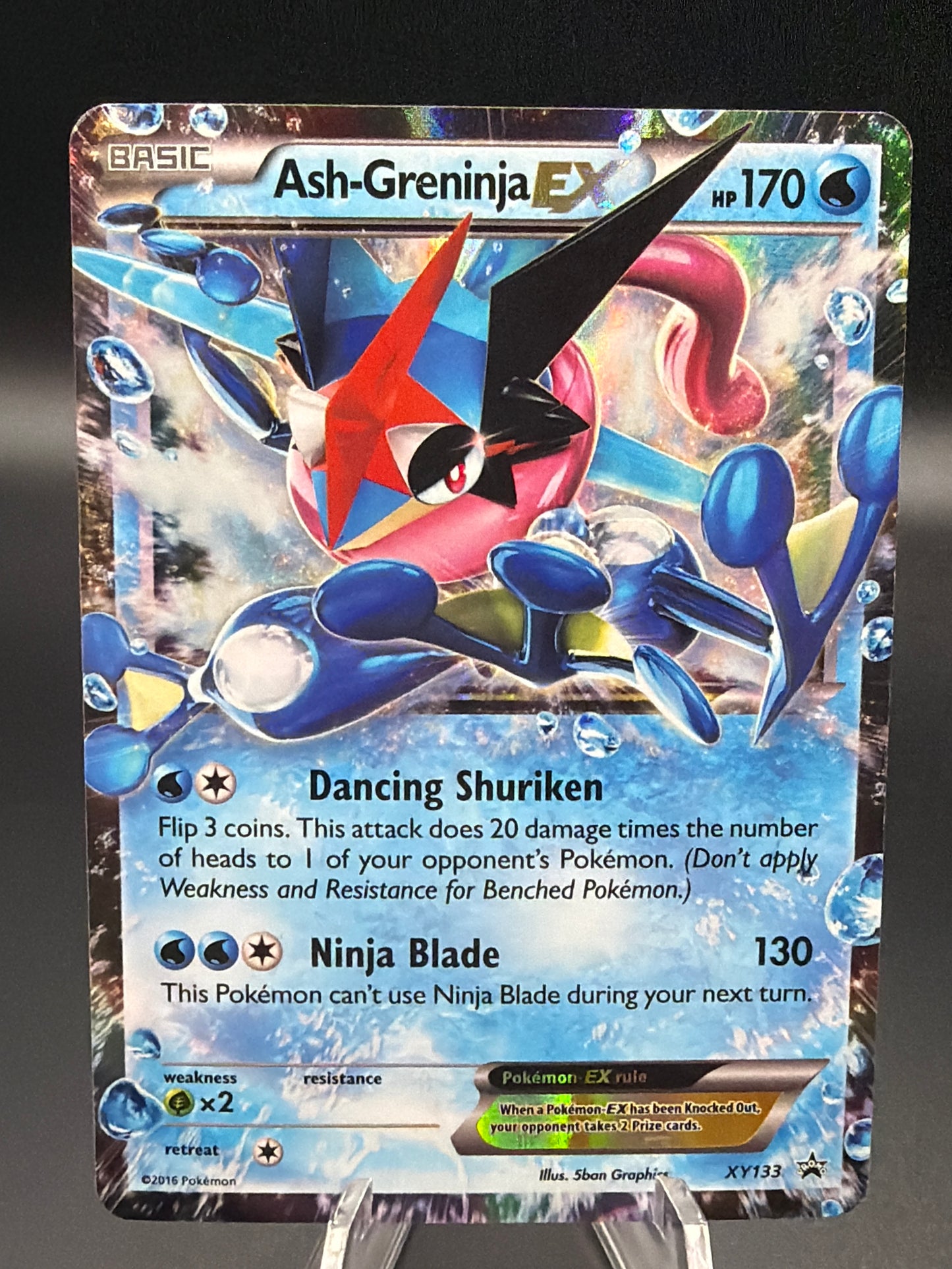 Pokémon TCG: 2016 Ash-Greninja EX XY133 Promo
