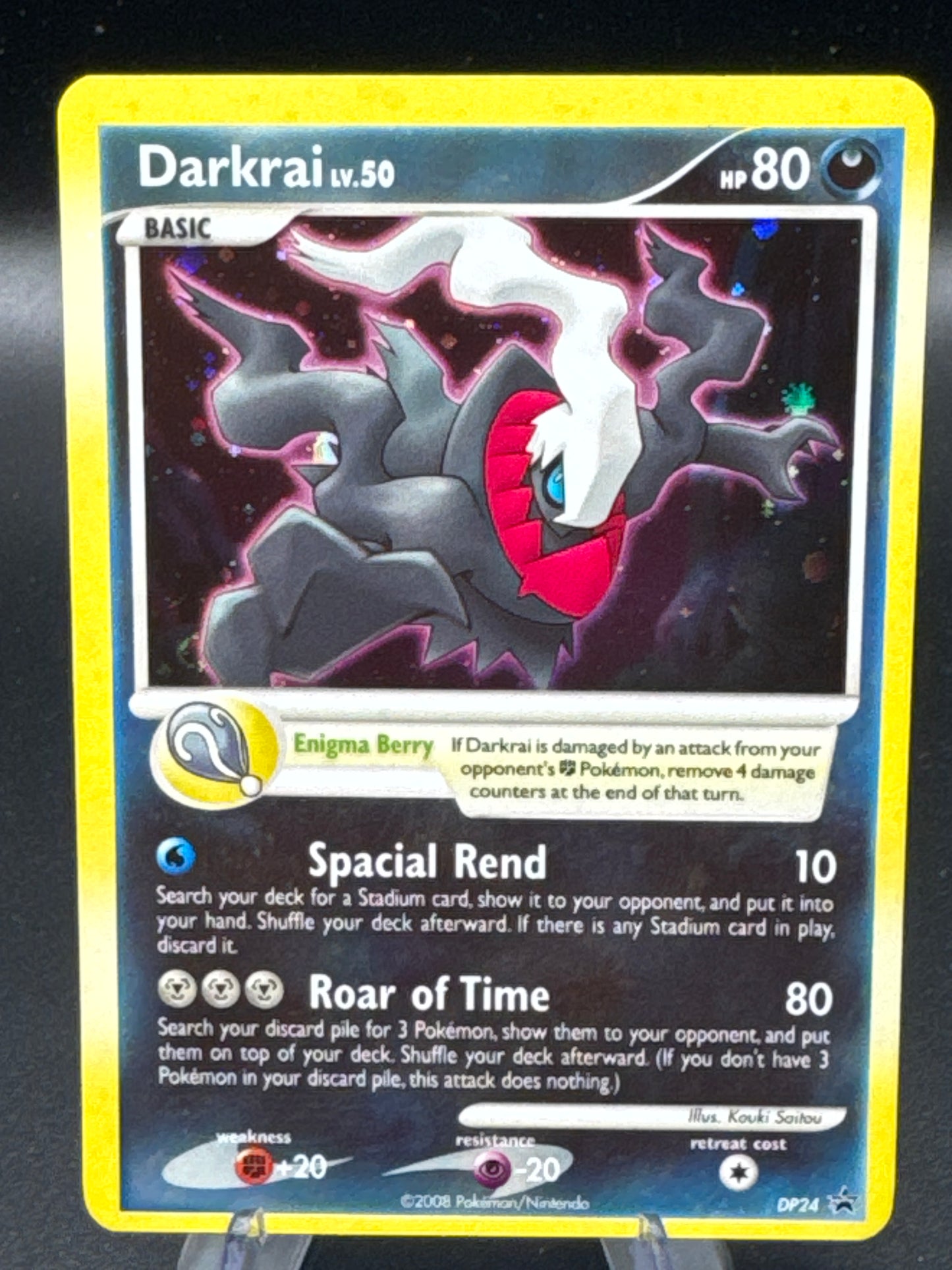 Pokémon TCG: 2008 Darkrai Lv. 50 DP24 DP: Diamond & Pearl Promos