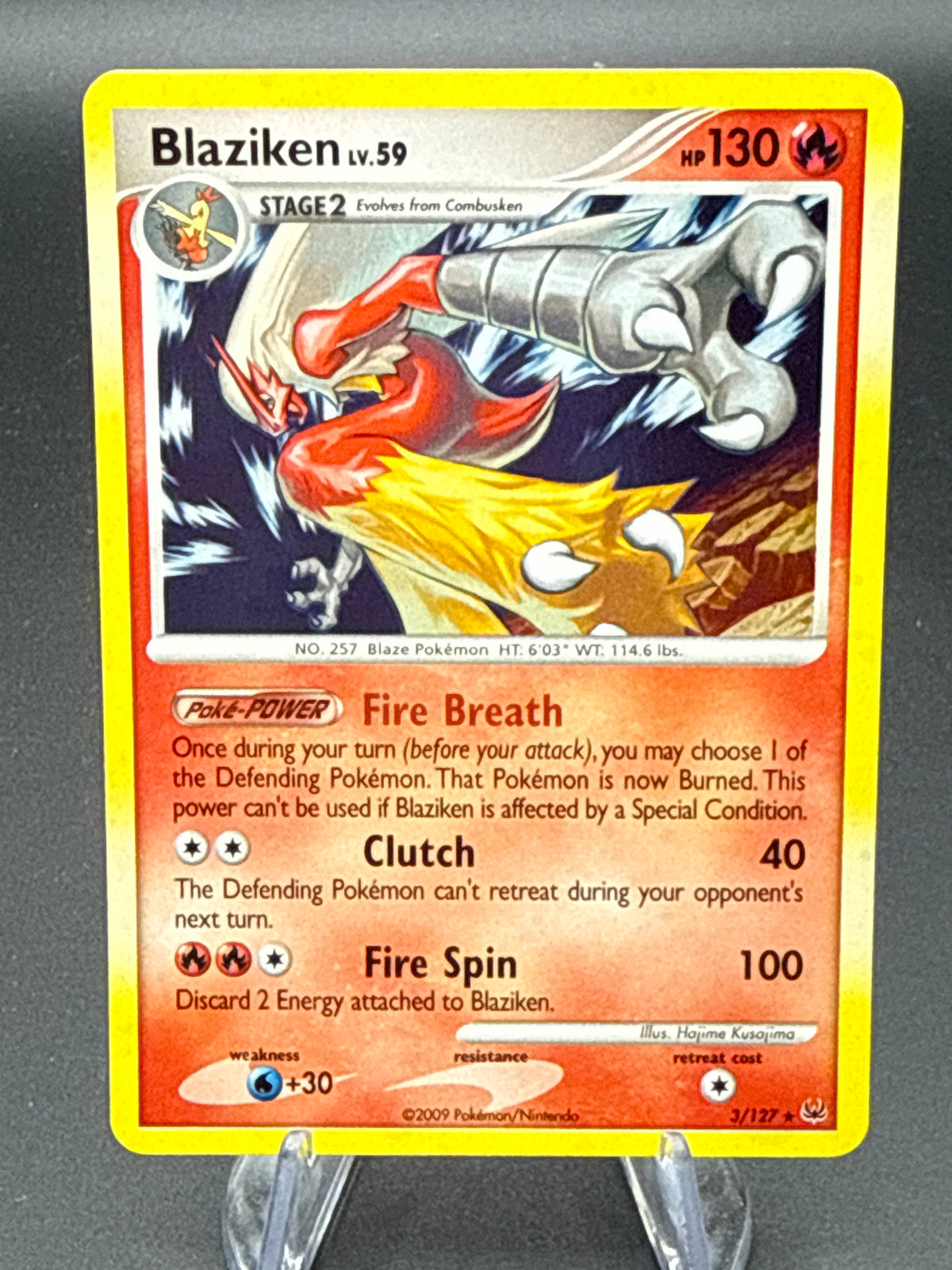 Pokémon TCG: 2009 Blaziken - Platinum (PL)