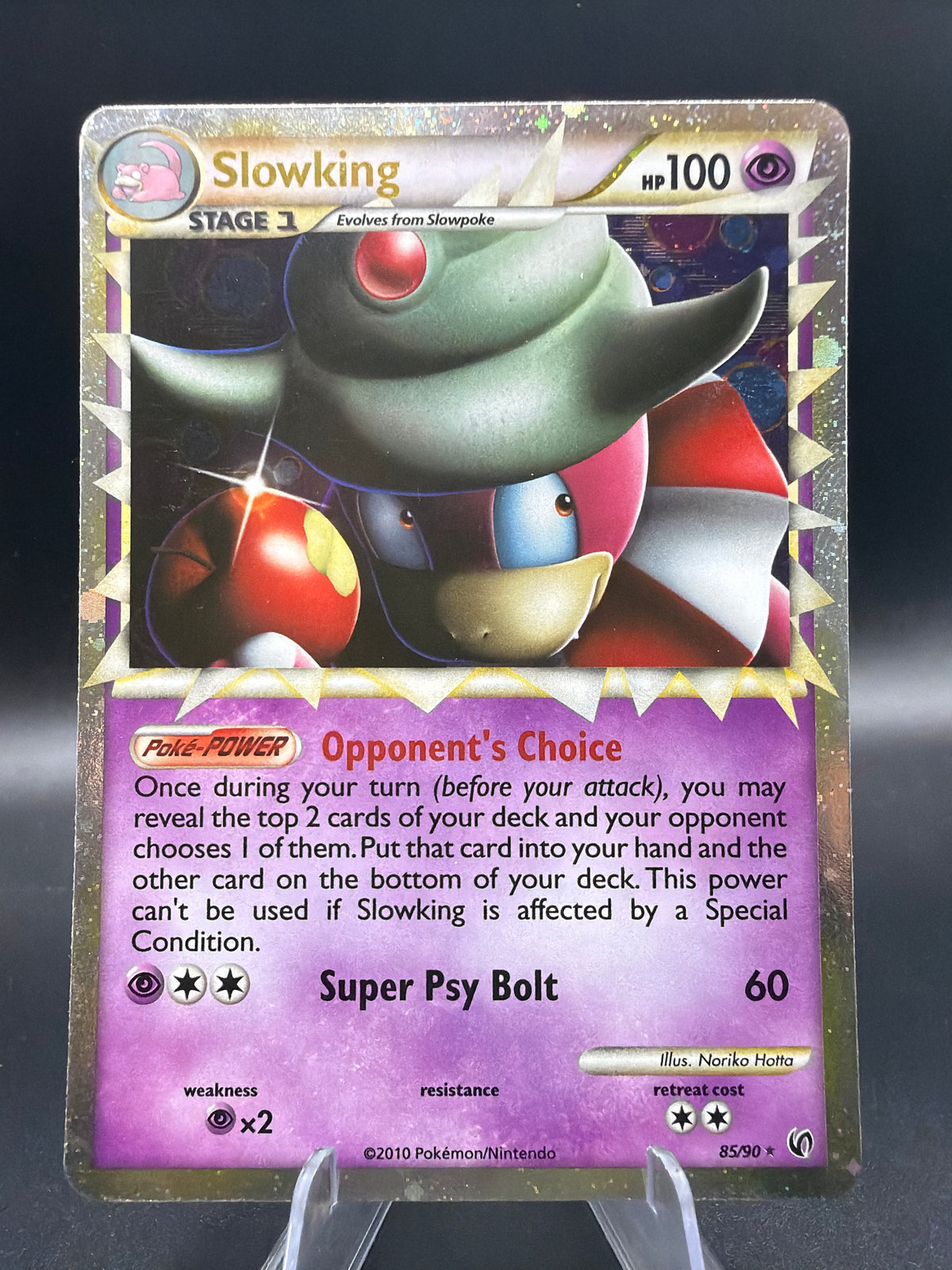 Pokémon TCG: 2010 Slowking (Prime) -85/90- Undaunted (UD)