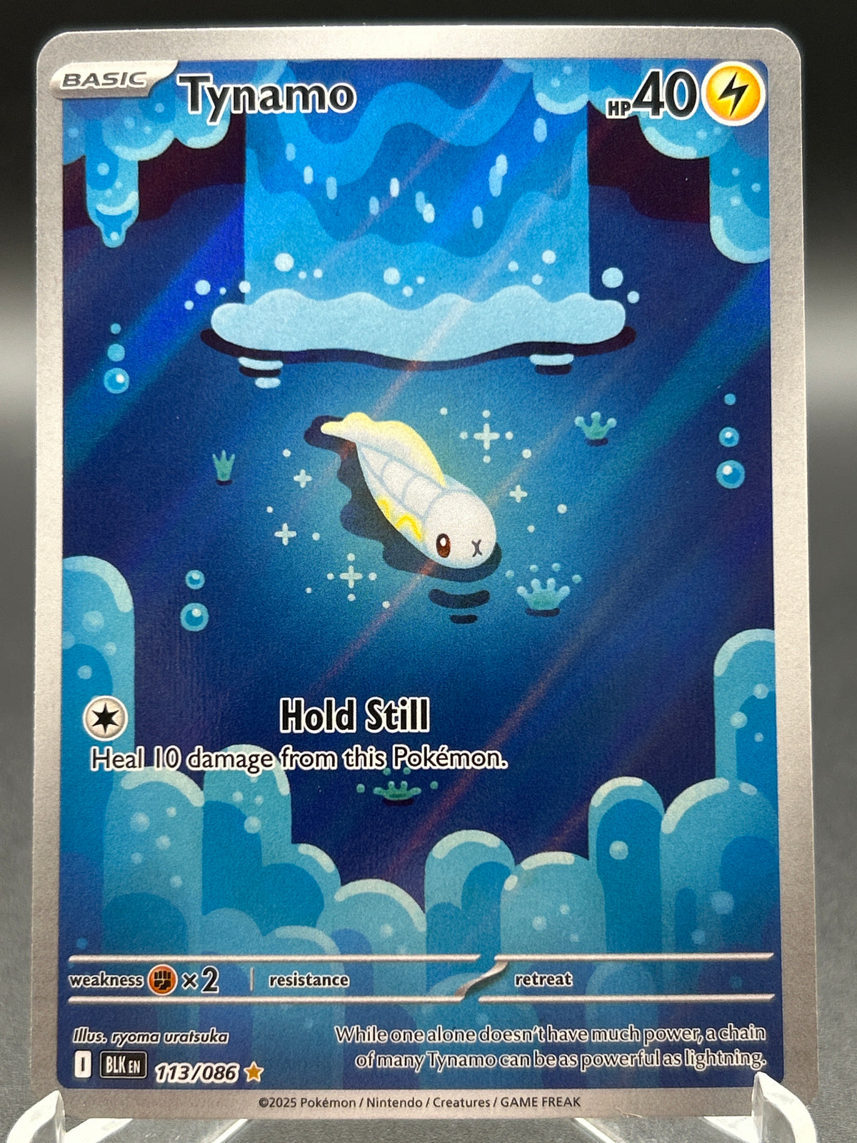 Pokémon TCG: 2025 Tynamo - 113/086 - SV: Black Bolt