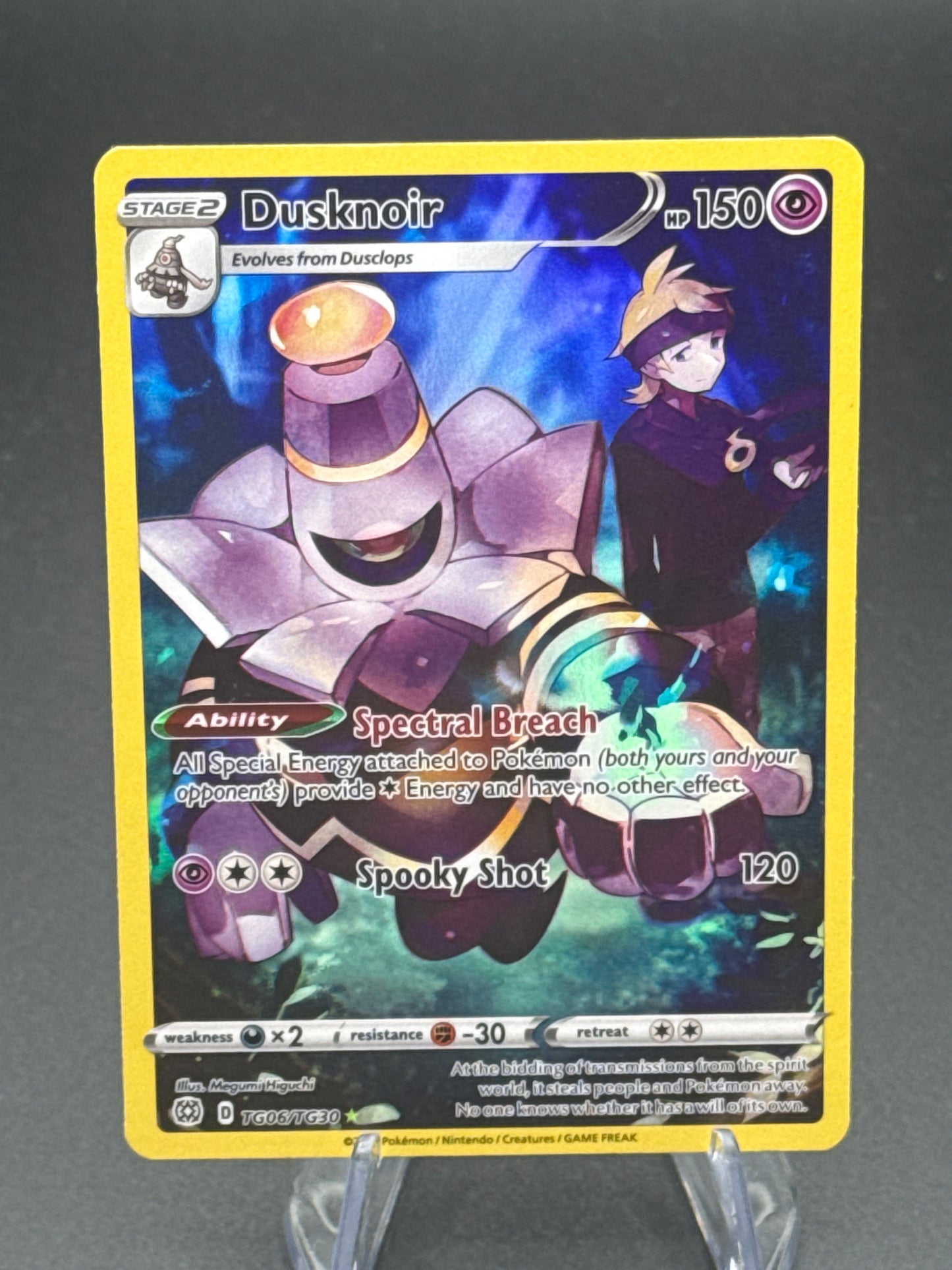 Pokémon TCG: 2022 Dusknoir TG06/TG30 - SWSH090 - Brilliant Stars Trainer Gallery