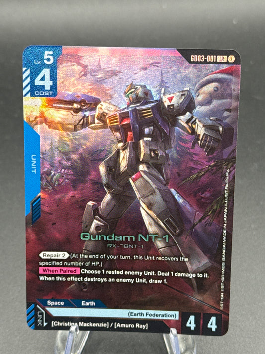 Gundam TCG: Gundam NT-1 - Steel Requiem GDD3-001 LR
