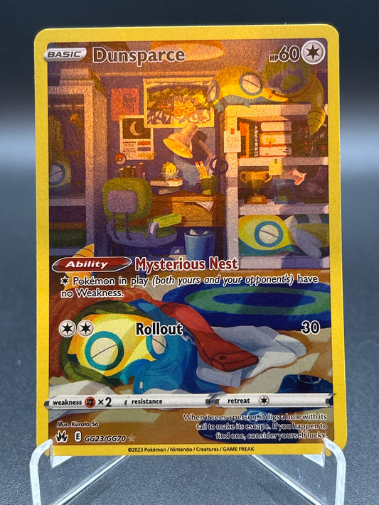 Pokémon TCG: 2023 Dunsparce GG23/GG70 SWSH: Crown Zenith Galarian Gallery