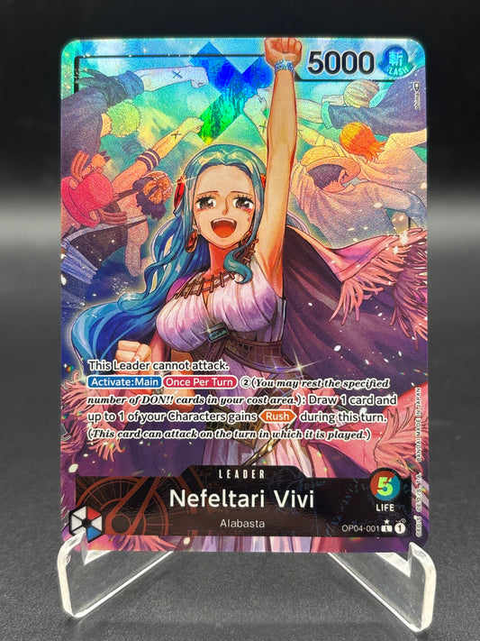 One Piece TCG: Nefeltari Vivi (Alternate Art) -  OP04-001 - Kingdoms Of Intrigue