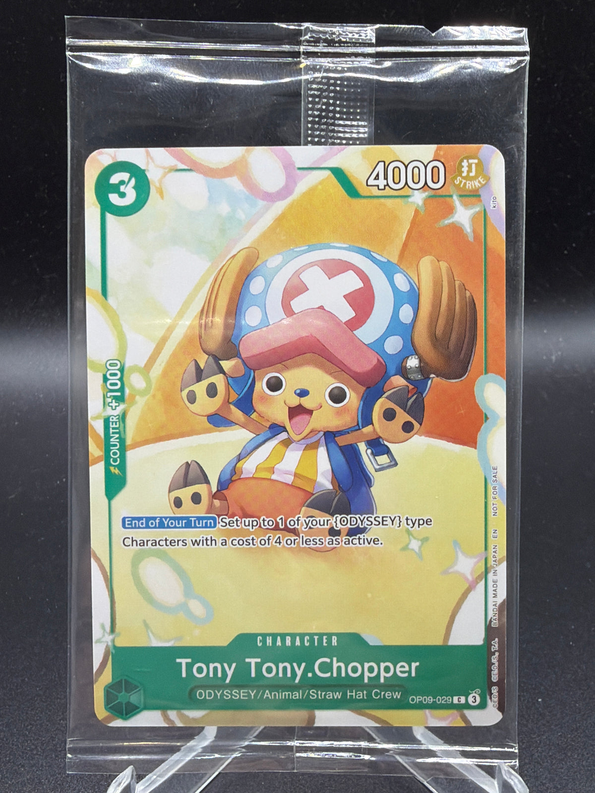 One Piece TCG: Tony Tony.Chopper OP09-029 Sealed One Piece Promo Cards