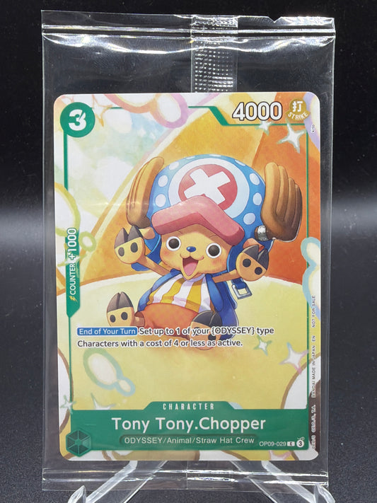 One Piece TCG: Tony Tony.Chopper OP09-029 Sealed One Piece Promo Cards