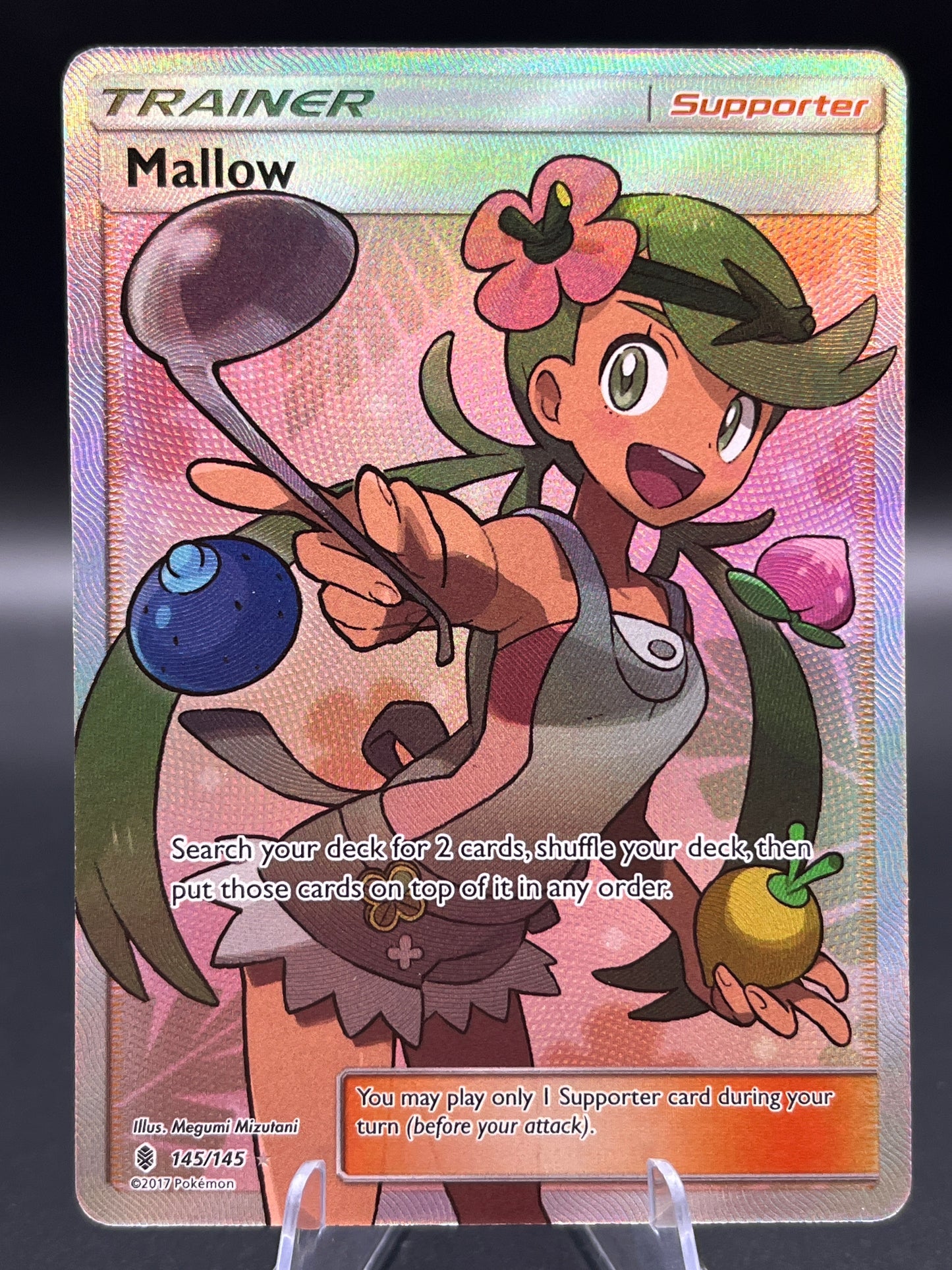 Pokémon TCG: 2017 Mallow - 145/145 - SM: Guardians Rising